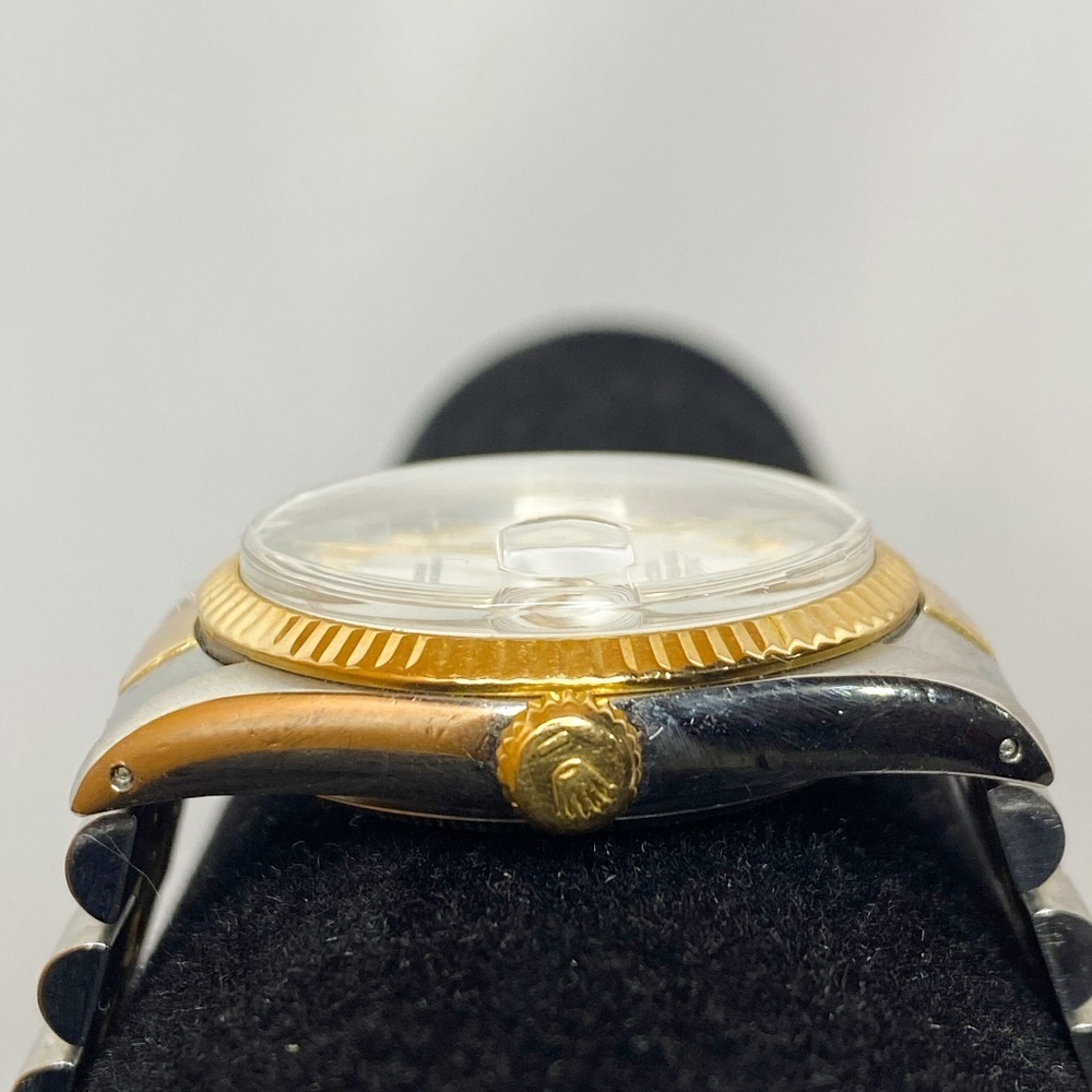 Rolex Oyster Perpetual Watch 36mm Datejust Stainless 18K Gold Roman Numerals - Picture 2 of 9